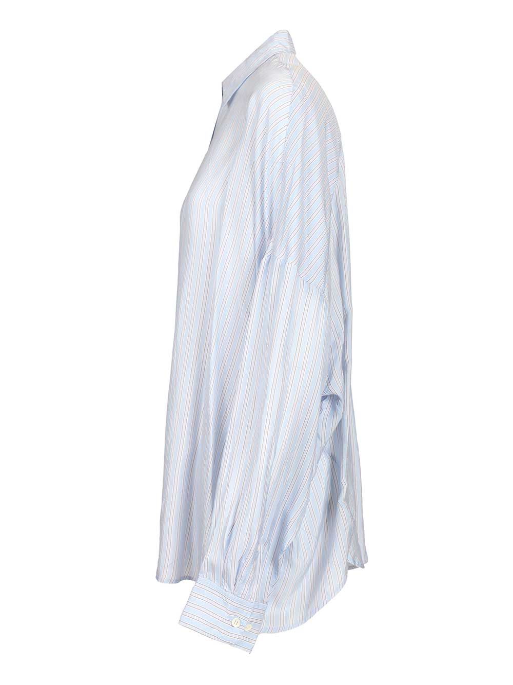 Dries Van Noten Casia Shirt Shirts - Blue | c5df43d487eea73647ab05f366fafdd15f28a102