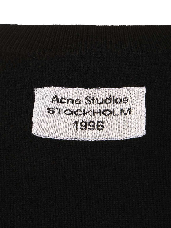 Acne Studios Cashmere Sweater Knitwear - Black | ca2faf17e95a698a25d653bc59db78d0dc51e700