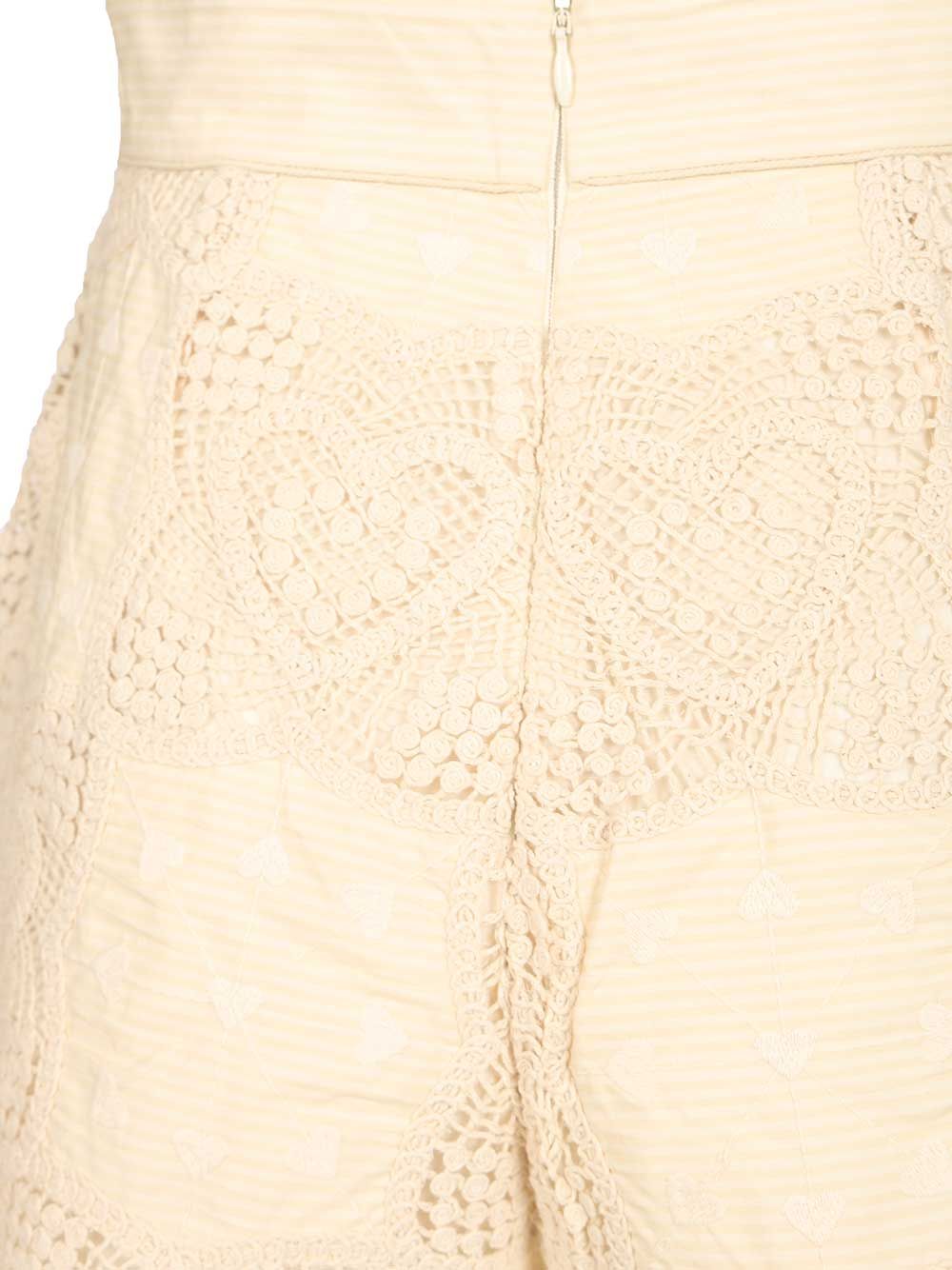 Zimmermann Wanderlust Shorts Trousers - Beige | 42565b2ee2f7ca742d9b0a8f4637d0bfd4ae0e1f