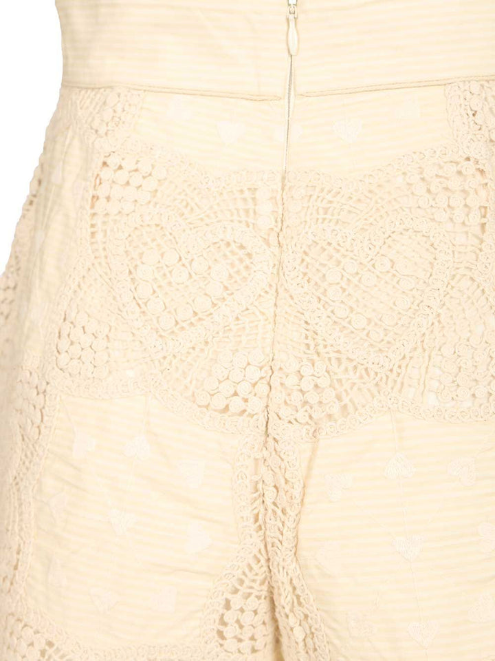Zimmermann Wanderlust Shorts Trousers - Beige | 42565b2ee2f7ca742d9b0a8f4637d0bfd4ae0e1f