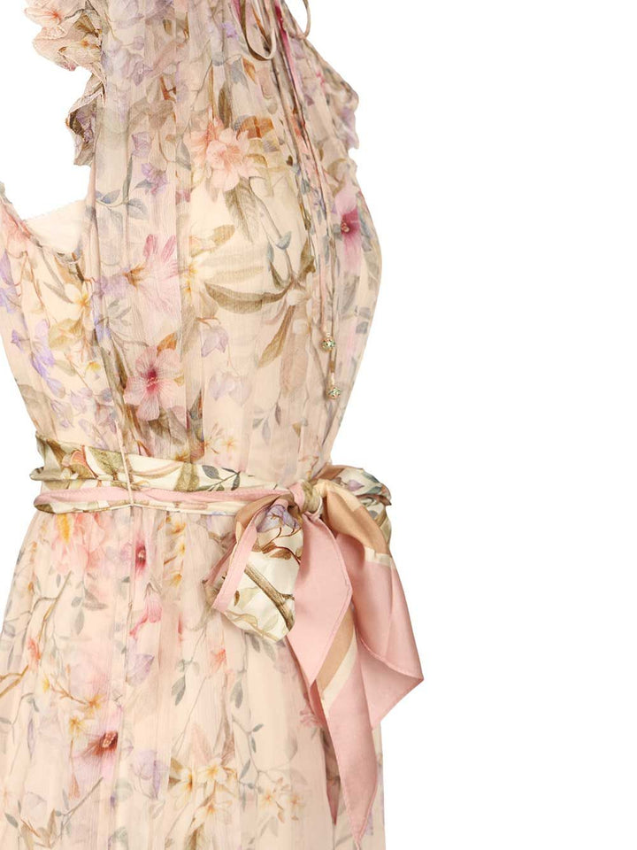 Zimmermann Rebellion Flowing Dress Dresses - Beige | 61875bf2ba1556fa0650974c6ab883a692b7811d