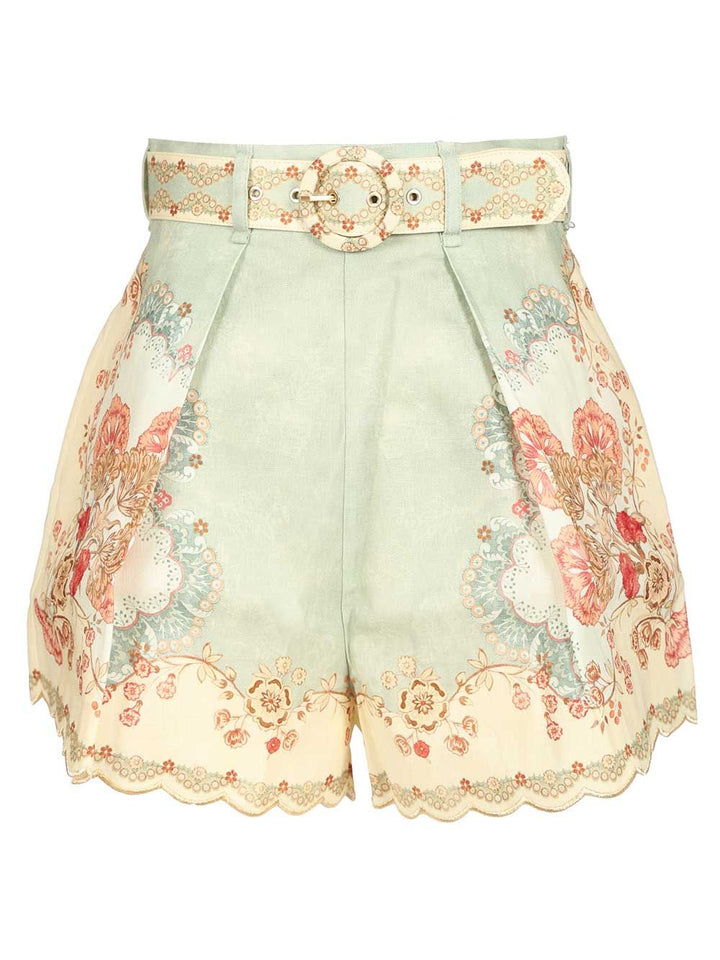 Zimmermann Daylight Tuck Short Trousers - Multicolor | 0dcbd0ed9fff8b3b07ccffa03fe2ad4938435132