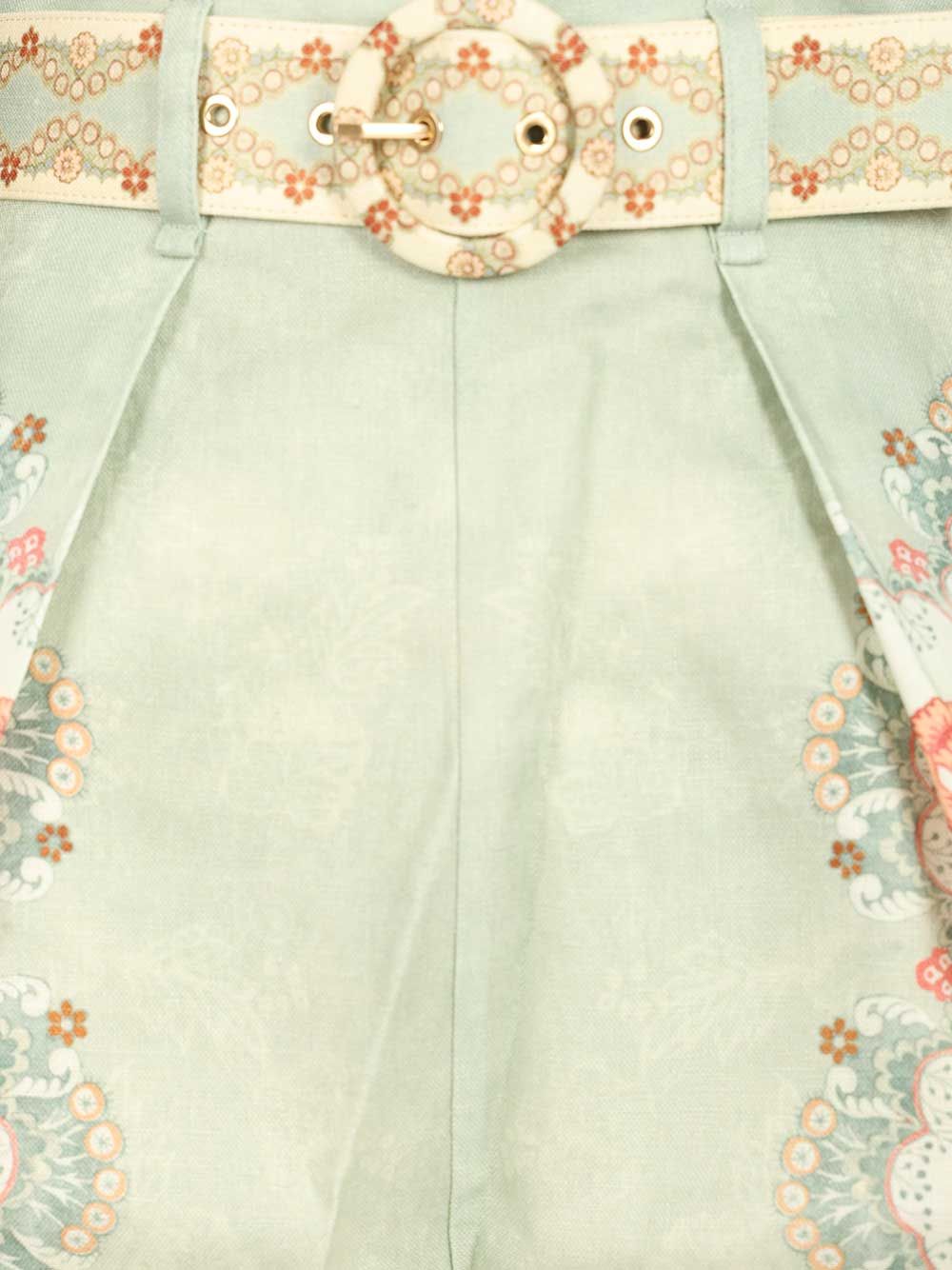 Zimmermann Daylight Tuck Short Trousers - Multicolor | 65d152d9f1f1bea7fc3a3ee4da7292146fd88edc