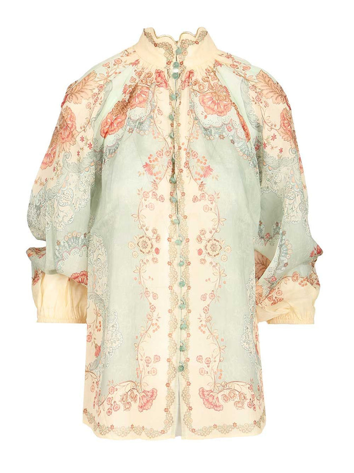 Zimmermann Daylight Blouse Shirts - Multicolor | 76d617e244e094d00e155dc1c988c26e7bfcc7f9