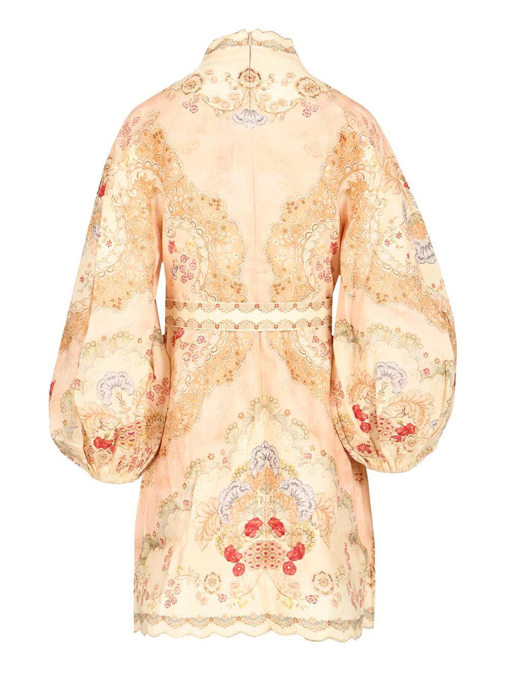 Zimmermann Daylight Mini Dress Dresses - Rose | 0042816ff6376f8884b112a7a24c2add5473cab0