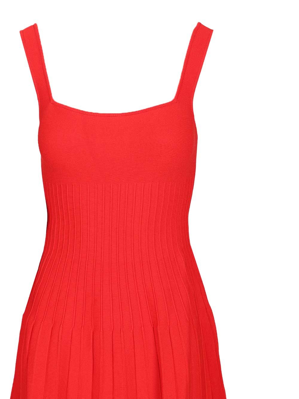 Staud Ellison Midi Dress Dresses - Red | 3d9b2ed1fcd6d7793f08e6663eb8e4751f7e77c2