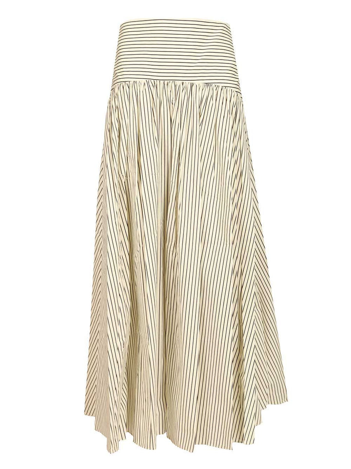 Staud Procida Skirt In Cotton Poplin Skirts - Multicolor | 163fee7599e77ddf4266a5a8f2a3feeed93289be