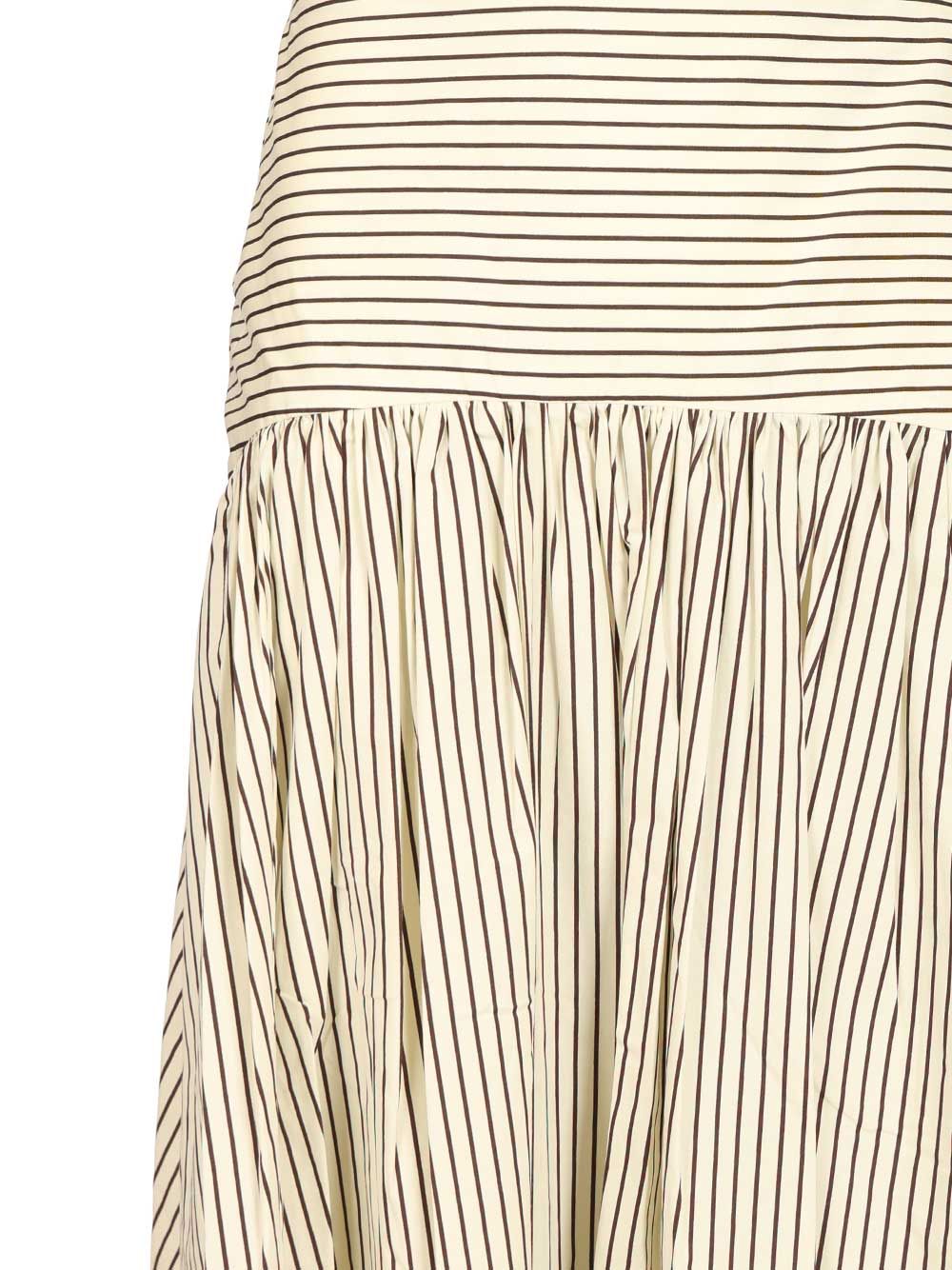 Staud Procida Skirt In Cotton Poplin Skirts - Multicolor | 9f60ae7706ef0fd92ccc424ace50598d2426e969