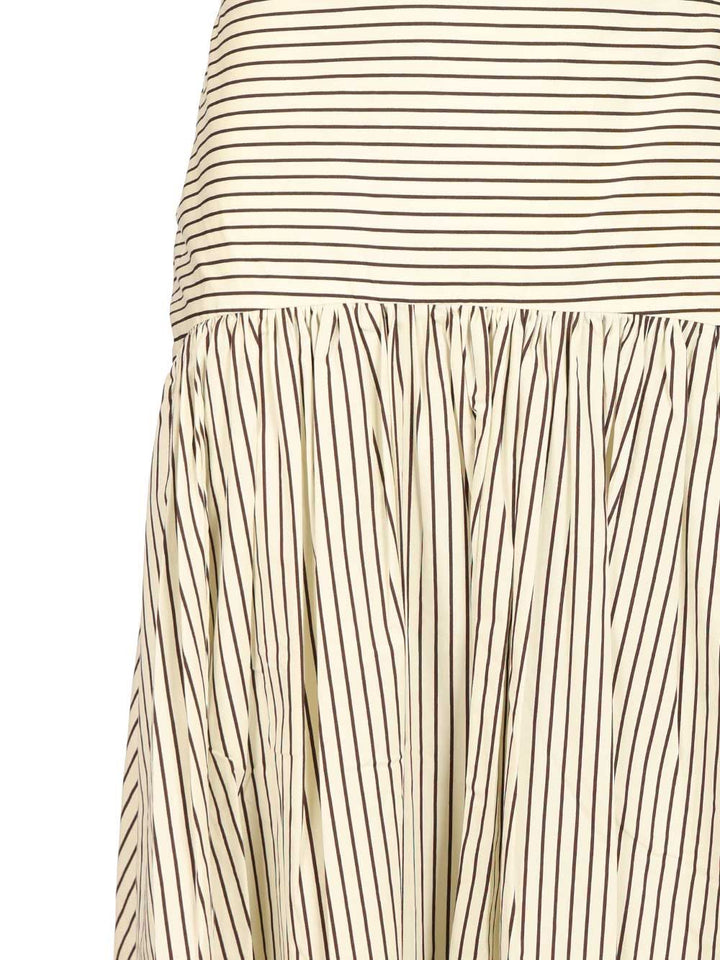 Staud Procida Skirt In Cotton Poplin Skirts - Multicolor | 9f60ae7706ef0fd92ccc424ace50598d2426e969
