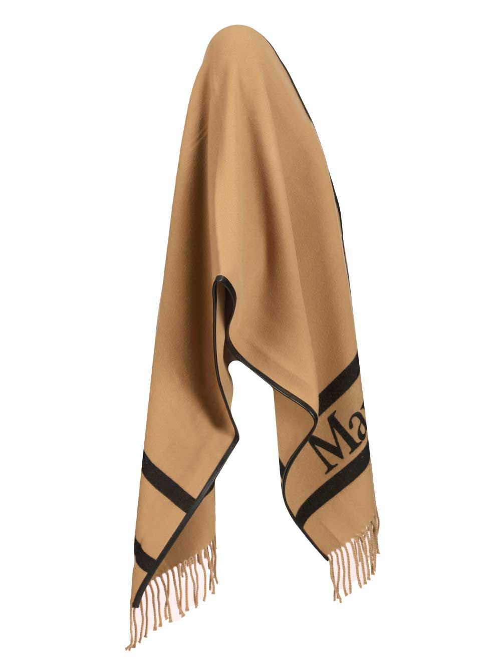 Max Mara Aris Wool Poncho Coats - Beige | 8bfbcf804af6b00bda2b20983542cd00610179c2