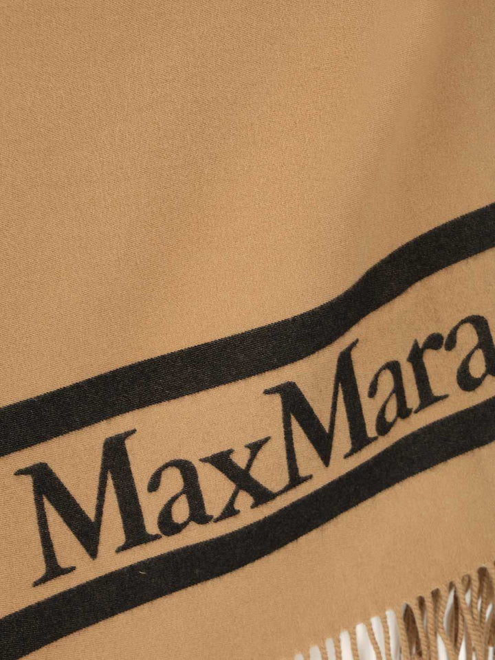 Max Mara Aris Wool Poncho Coats - Beige | 89a764b15037ed510bba0d6382820df4c4a899f2