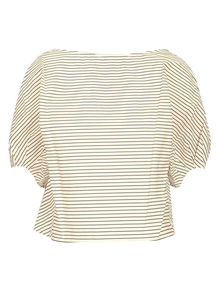 Staud Didi Cotton Poplin Top Tops - Multicolor | b7e09ad02d29d1afcfad257b5b5afcd349cf9709