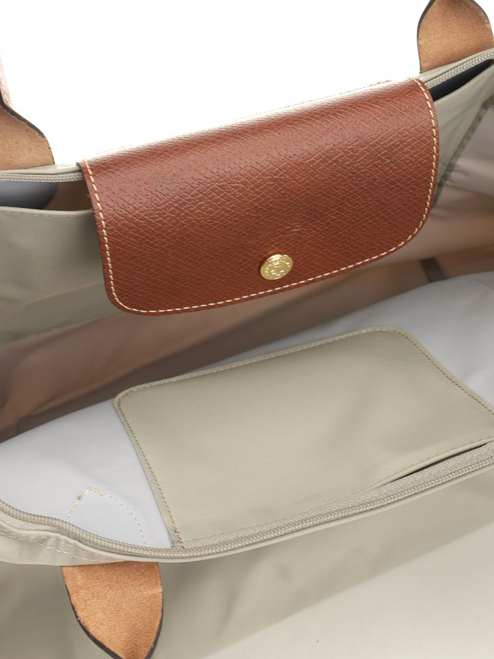 Longchamp Paris Le Pliage Original Shoulder Bags - Grey | 4fada0dc88f470df3020ab8671bc09aadf020a76