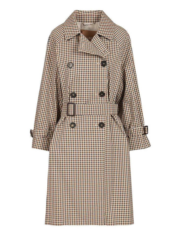 Max Mara The Cube Water-Repellent Twill Trench Coat Coats - Brown | 2d896b3bfc044b5579bc603707e508973e7201e6