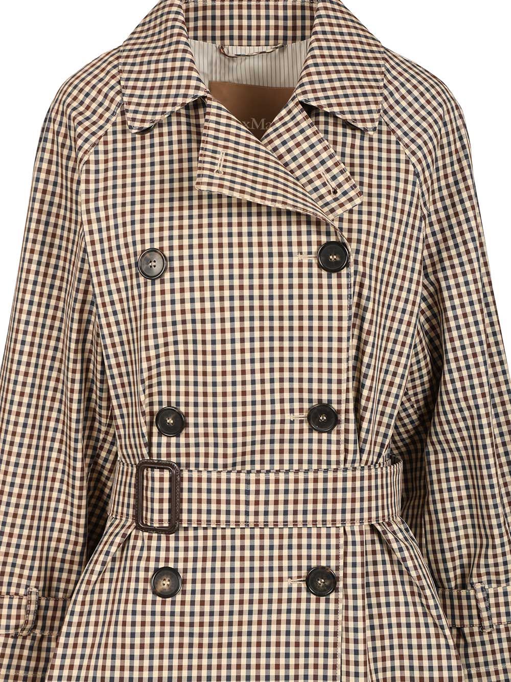 Max Mara The Cube Water-Repellent Twill Trench Coat Coats - Brown | c7873fcdbeae2b41bd3a98aa8cbfd554726ac9d8