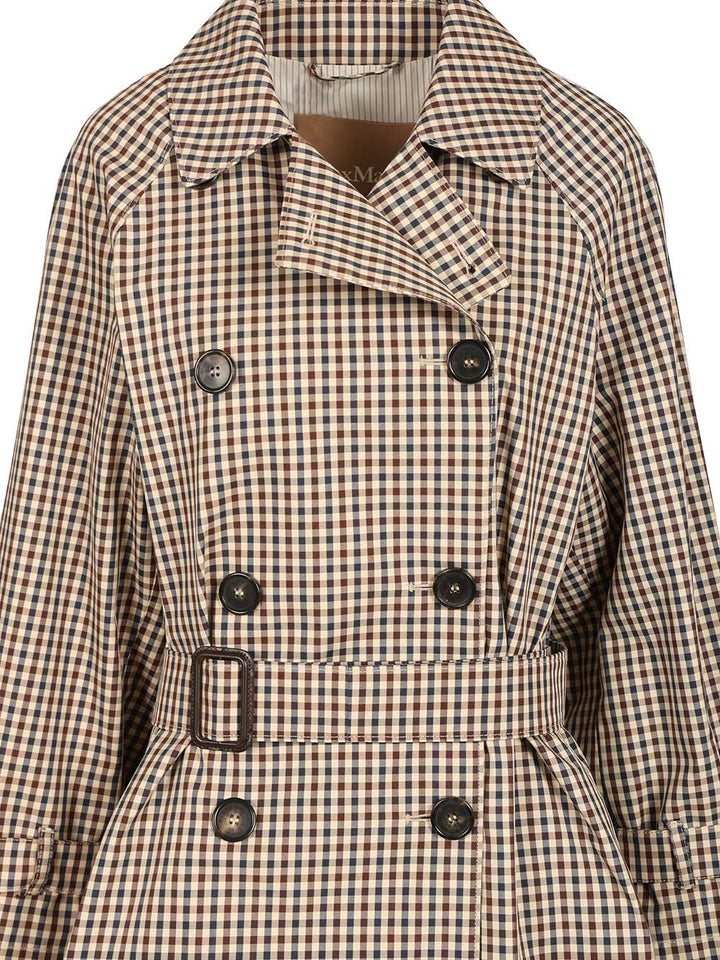 Max Mara The Cube Water-Repellent Twill Trench Coat Coats - Brown | c7873fcdbeae2b41bd3a98aa8cbfd554726ac9d8