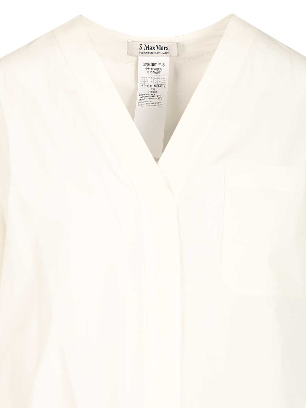 ' S Max Mara Chicca Shirt Shirts - White | d47ef346c63523c7357873fa2f72272f3e54481b