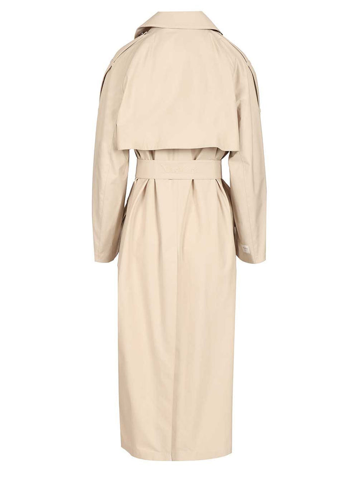 Max Mara The Cube Delfino Trench Coat Coats - Beige | 0c06db37932a15adb0439eee3f7d840e48b1d3f0