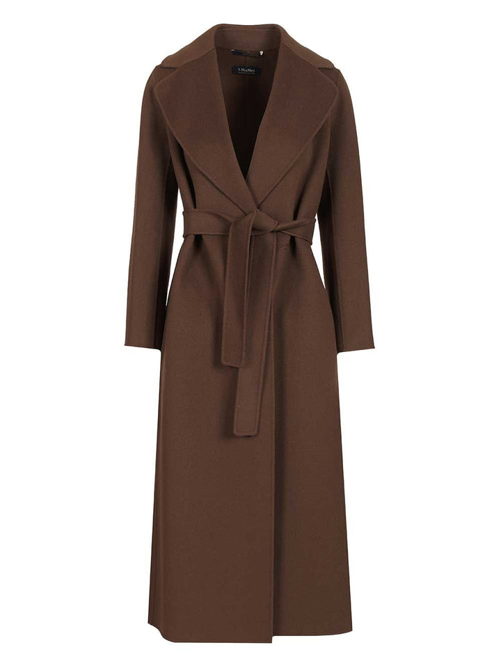 ' S Max Mara Poldo Wrap Coat Coats - Brown | 789383b9c0589dfa14d7fa7dcf04c54d4d0a3ae0