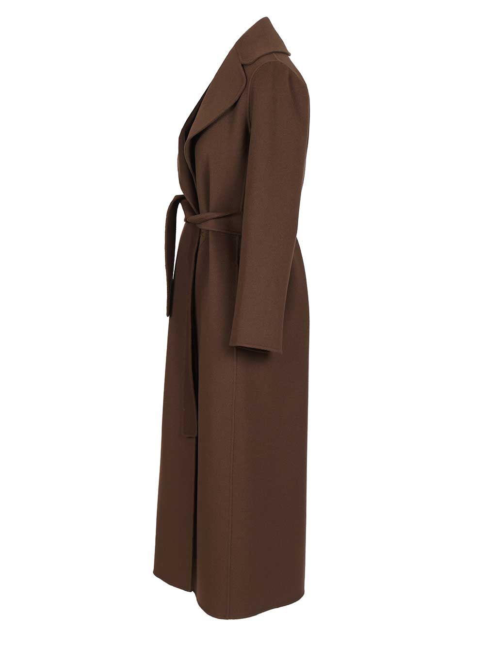 ' S Max Mara Poldo Wrap Coat Coats - Brown | ad58796276d6201b7de9de79c9cf42fe1d2a2a1a