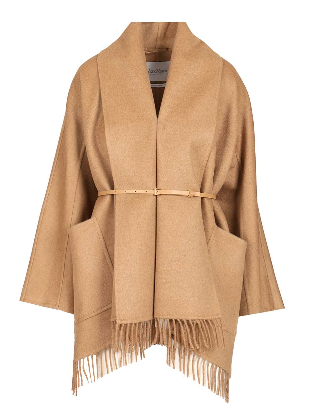 Max Mara Camel Cardigan Coat Coats - Beige | 9c736abfca9089aa9f06dbbe2b3dc958bfa8972c
