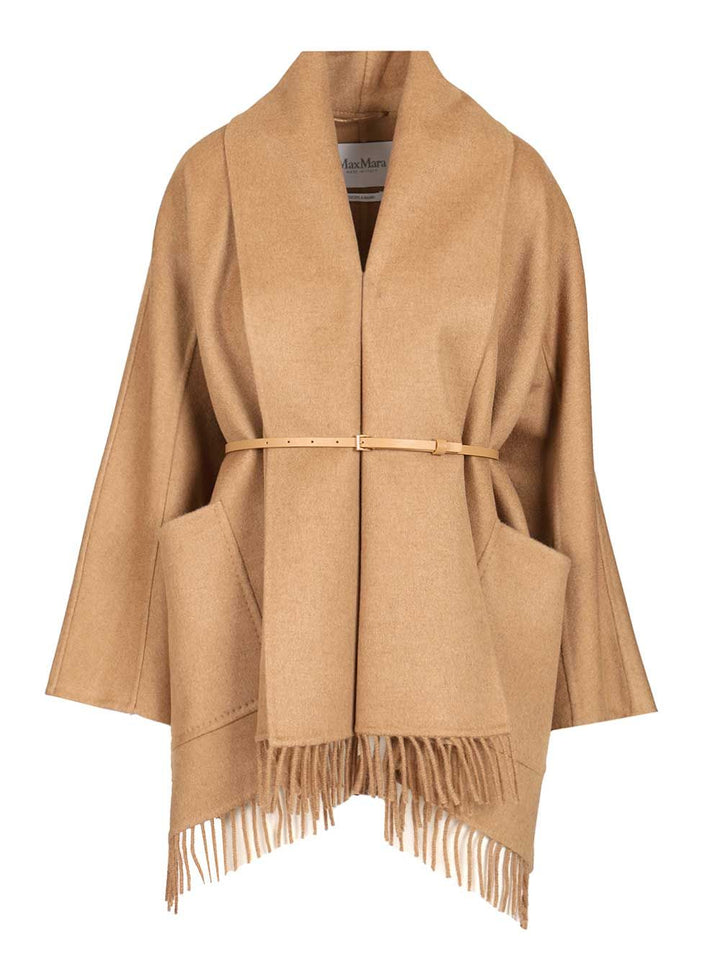 Max Mara Camel Cardigan Coat Coats - Beige | 9c736abfca9089aa9f06dbbe2b3dc958bfa8972c