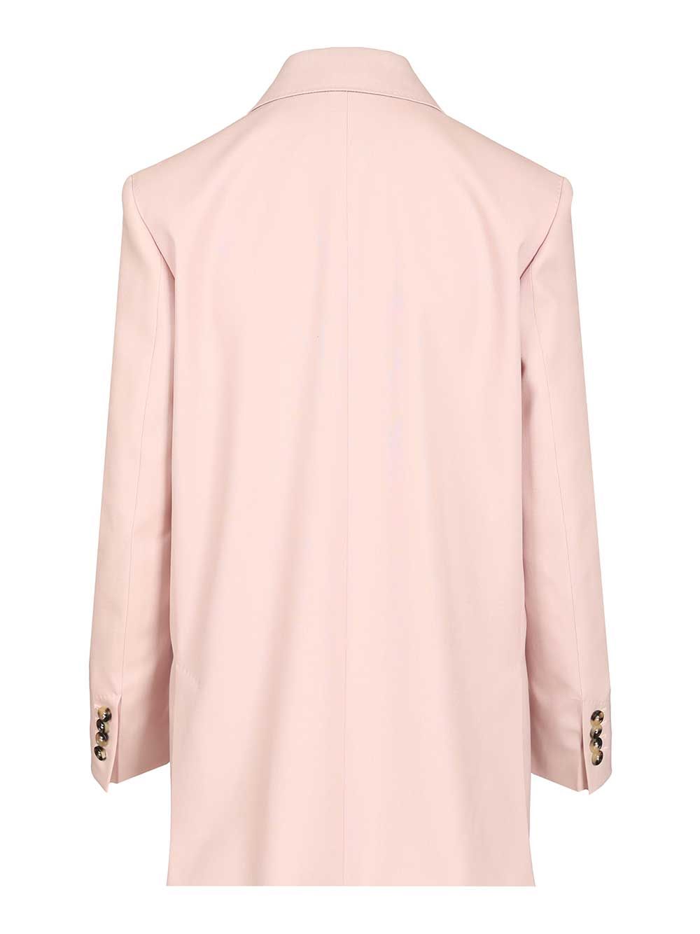 Max Mara Ombrosa Double-Breasted Blazer In Wool, Mohair And Silk Blend Jackets - Rose | 9ae6291ea9304e5cc75433f0153b0e4aa44a2ada