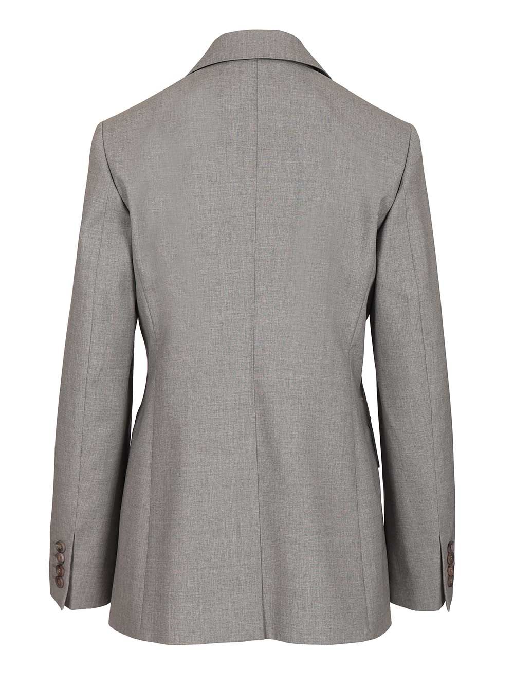 Max Mara Wool Blazer Jackets - Grey | 2612a965f4cb1b1258f71cbeca0d2387704f8a87