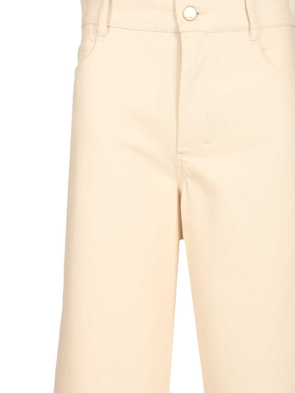 'S Max Mara Zarina Jeans - White | 802fe661364853963b33f01d69d5f459da89a501