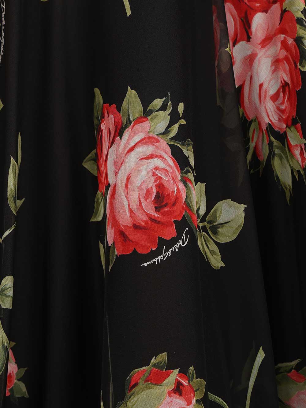 Dolce & Gabbana Chiffon Full Skirt Skirts - Black | 593b0709aab1d8984d109c85bdf0c88ee30ed1c3