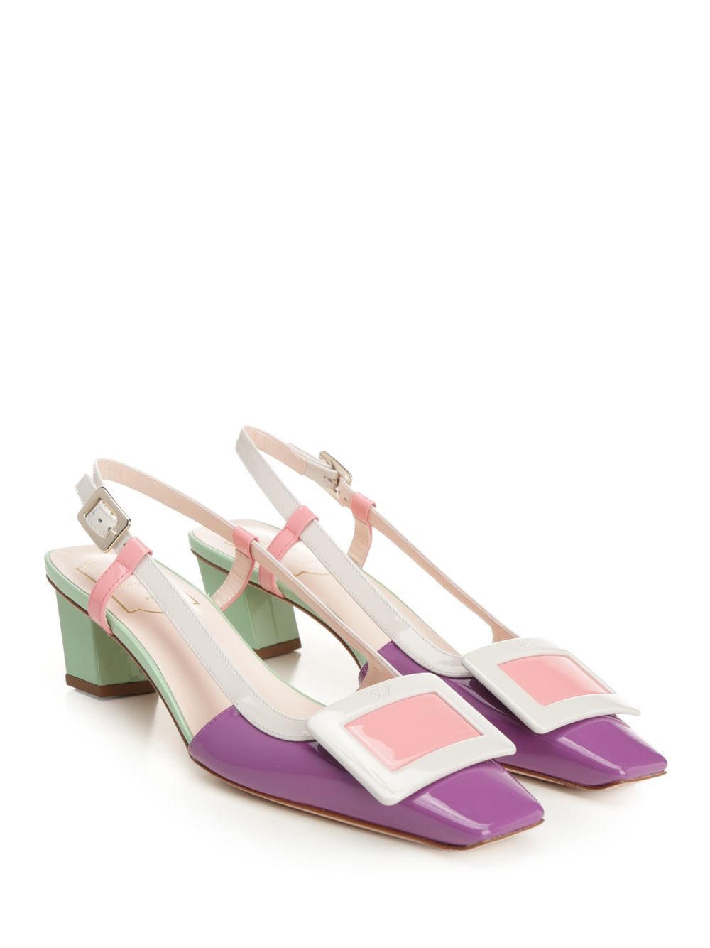 Roger Vivier Belle Vivier Pumps - Multicolor | 736a2c2b56f2d57ba7a7d0a8401c25017f53f49c