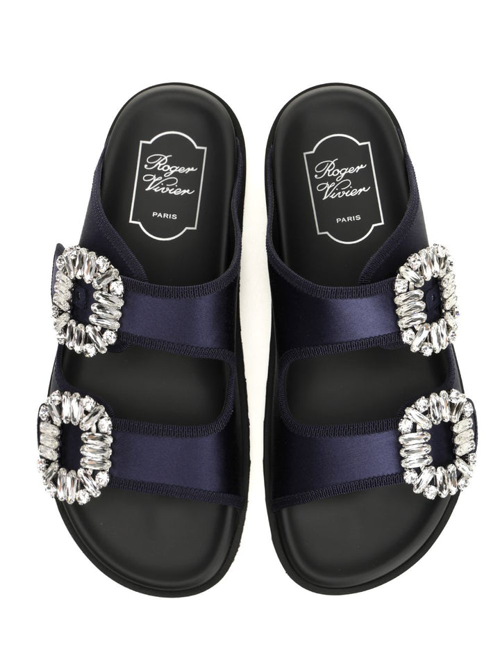 Roger Vivier Slidy Viv Scarpe basse - Blue | cb7c3c50b43b7afc25618a1b45fd919f32375552