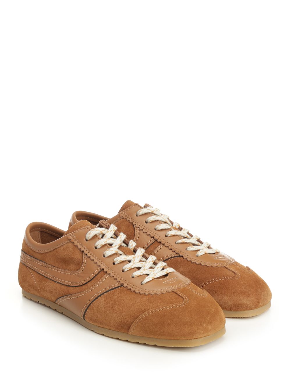Dries Van Noten Suede Sneaker Sneakers - Brown | d2fca192073c382fbb08fb8e4f3fde761d251976
