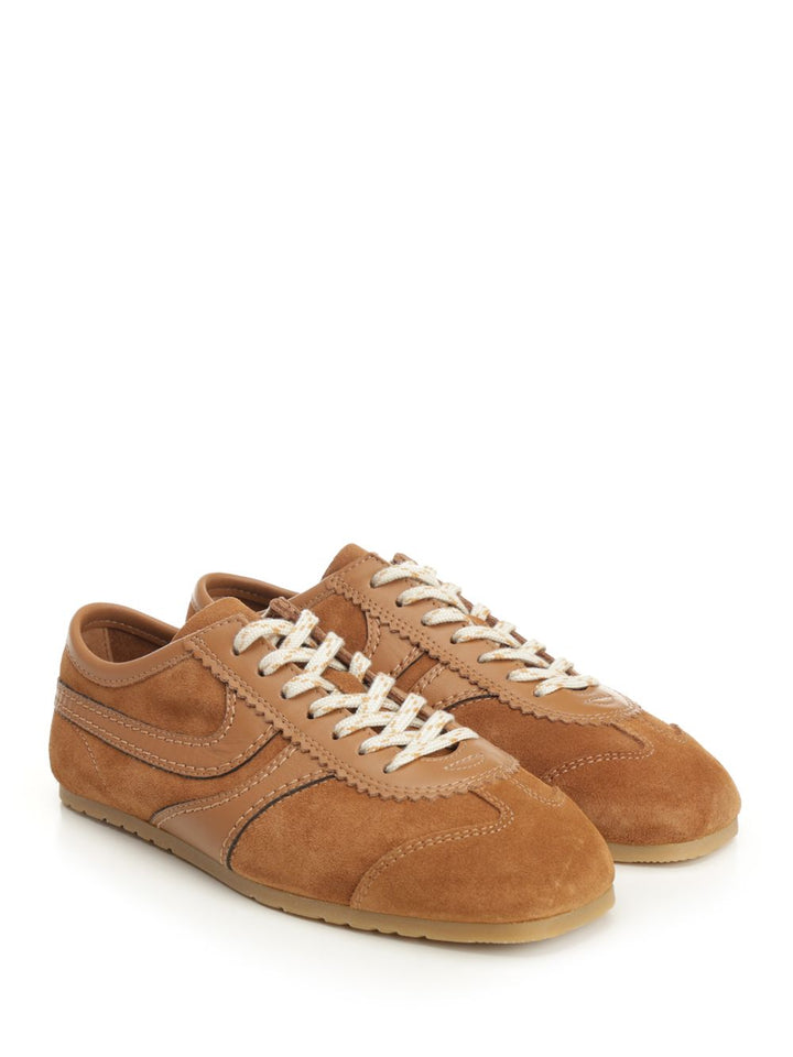 Dries Van Noten Suede Sneaker Sneakers - Brown | d2fca192073c382fbb08fb8e4f3fde761d251976