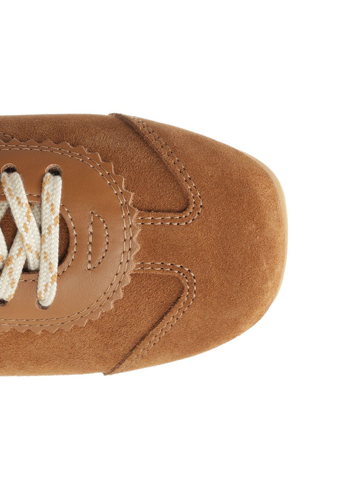 Dries Van Noten Suede Sneaker Sneakers - Brown | 7d0dfb0096ae2d39ed738d550bef1e0ab7c5b467