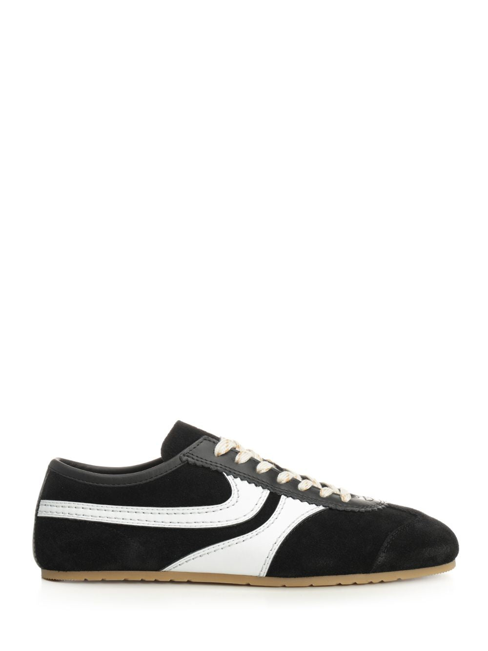 Dries Van Noten Suede Sneakers - Black | 8ae3aad1e392eed10108bdef85143f1009d981d1