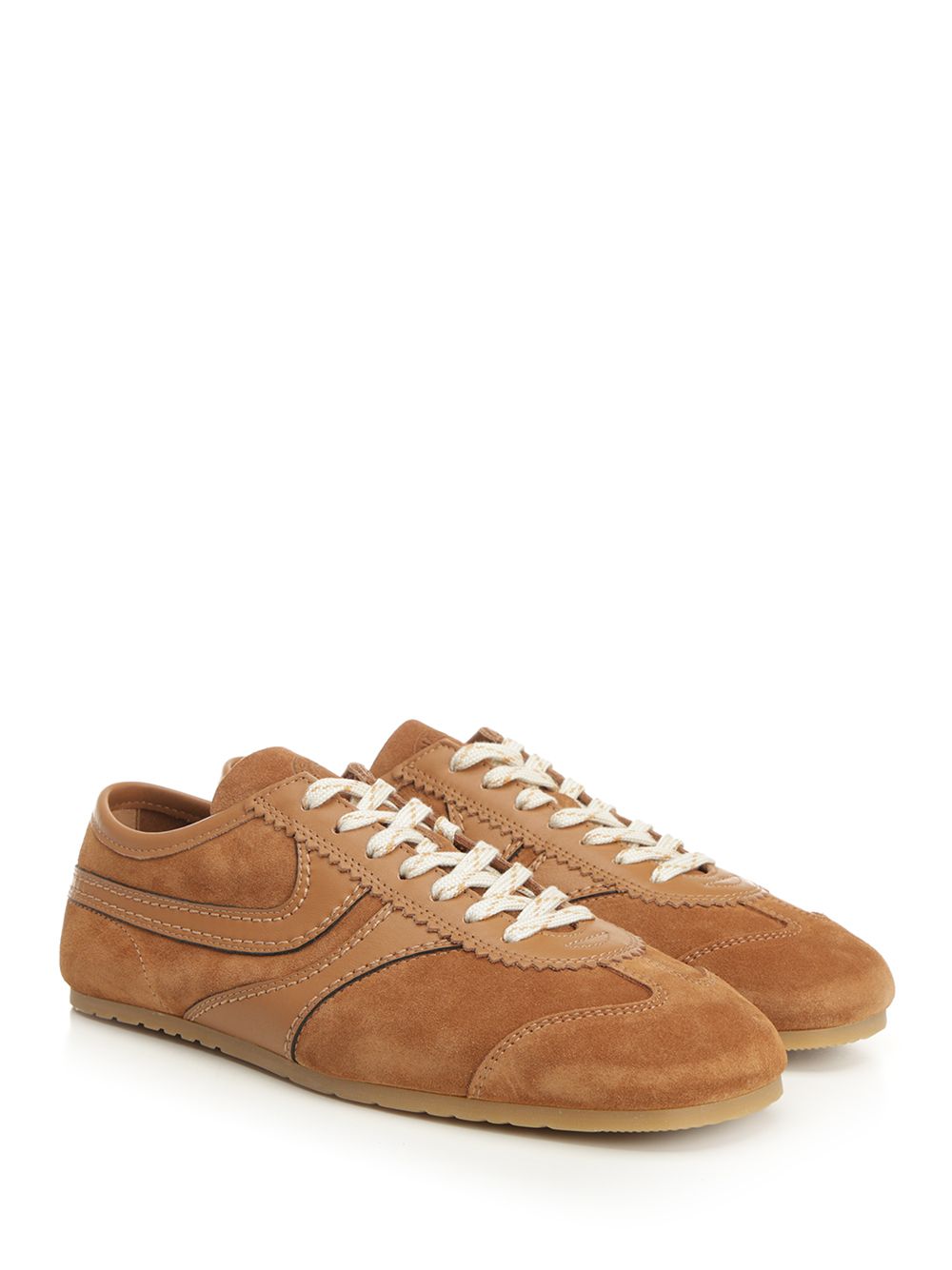 Dries Van Noten Suede Sneakers - Brown | a316a4fcbebca7583a606c879c4fd8d571c082a0