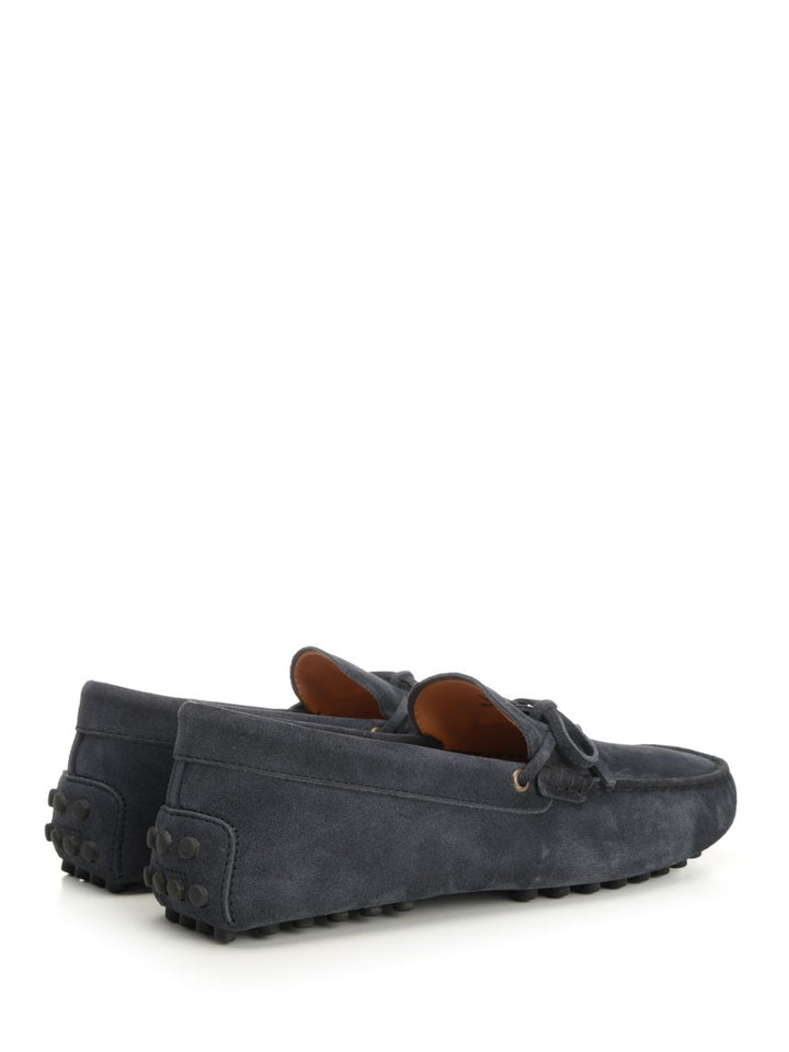 Tod'S Gommino Suede Moccasins Scarpe basse - Blue | 43cd84dec928985211432324bea819d3c9826799