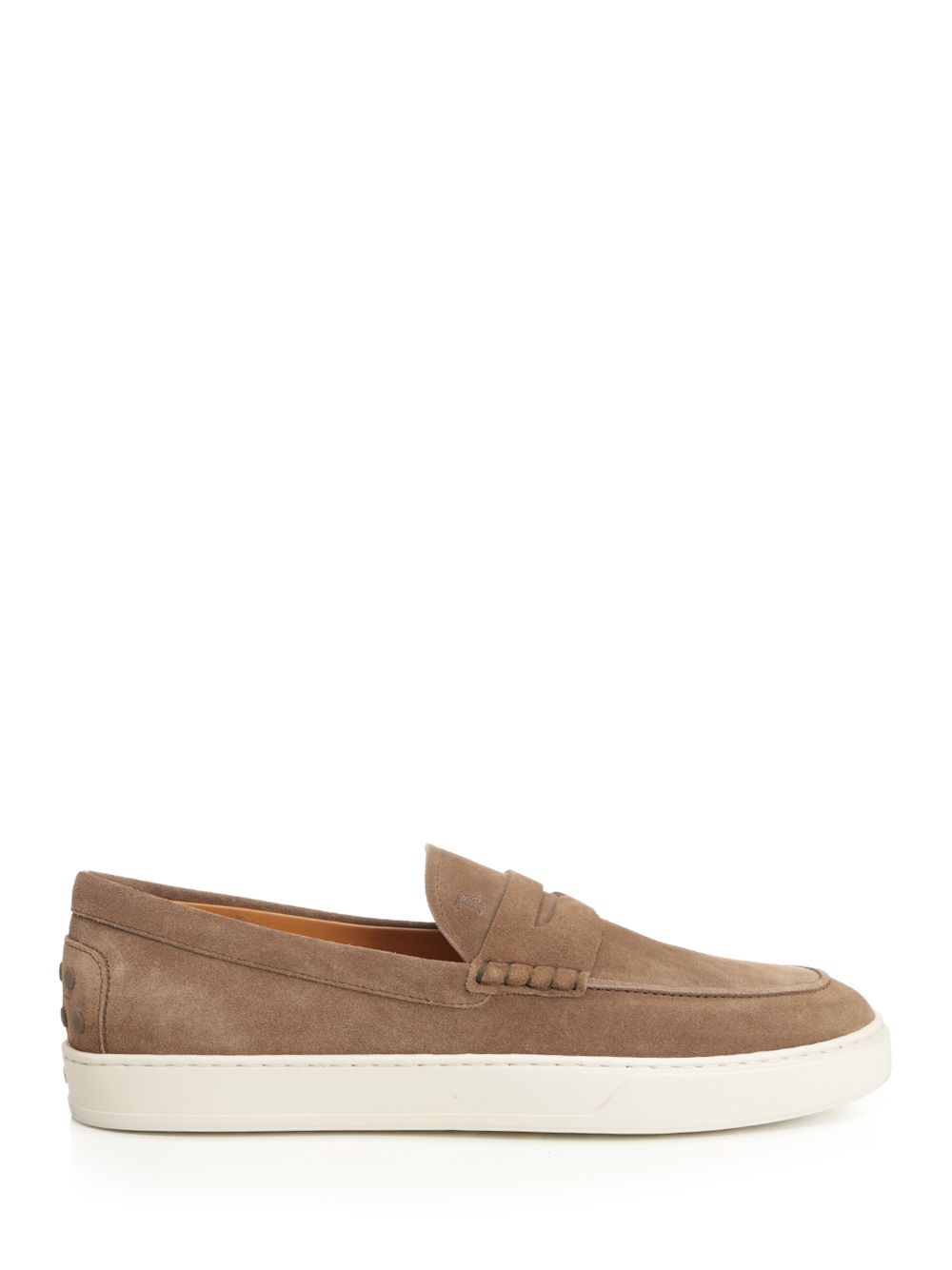 Tod'S Suede Loafers Scarpe basse - Beige | 86ee3440c828b935a8008fd0bb56e9caac70f2aa