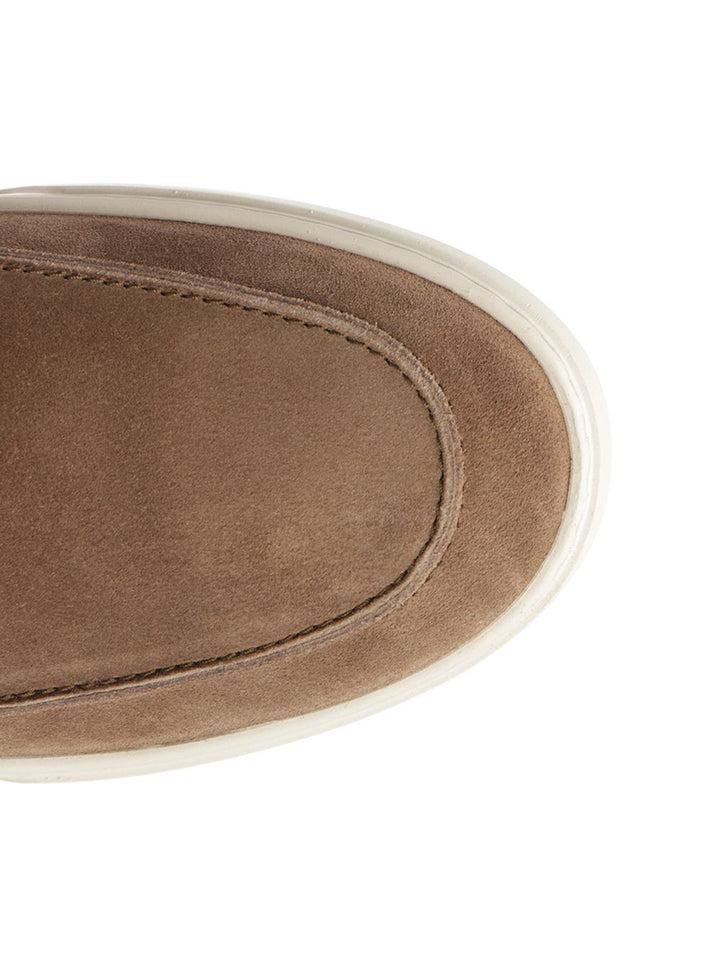 Tod'S Suede Loafers Scarpe basse - Beige | 875315f8714dfc1f1fa3098f7bcf2f7d3749e24a
