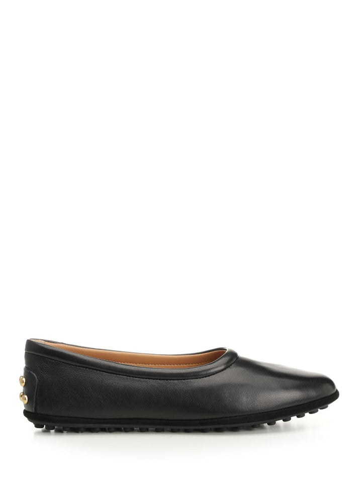 Tod'S Metal Dots Ballerina Scarpe basse - Black | ccf39d50fdeb3da12c8263759bcd74e3b232e4f1
