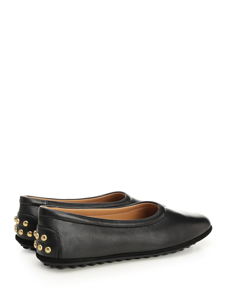 Tod'S Metal Dots Ballerina Scarpe basse - Black | d2b47d2031b4ce0025d6543e0a1fc2c7365af6b5