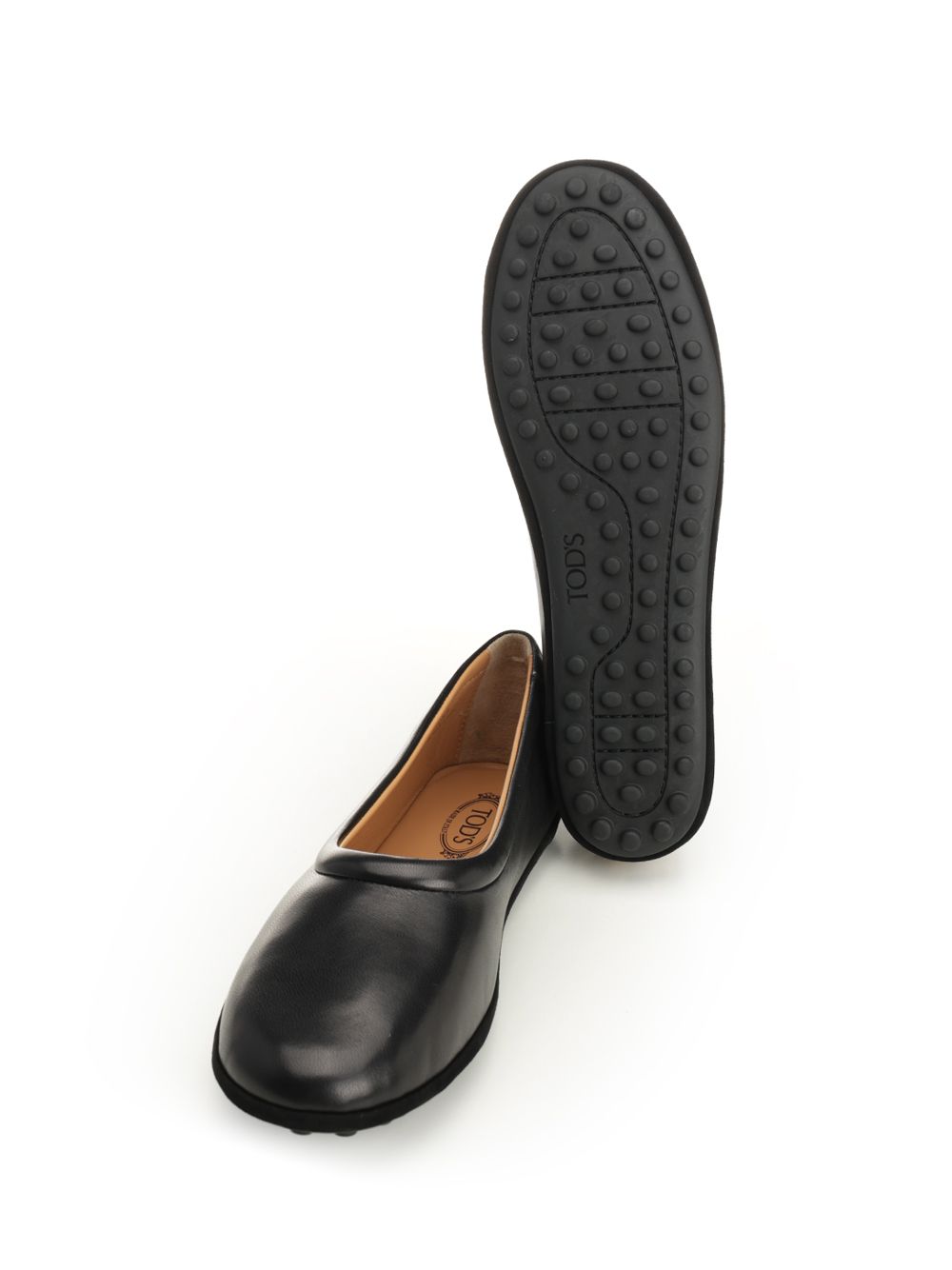 Tod'S Metal Dots Ballerina Scarpe basse - Black | 9cc52a162a248134bd1d0c21da75d8583adbfc25