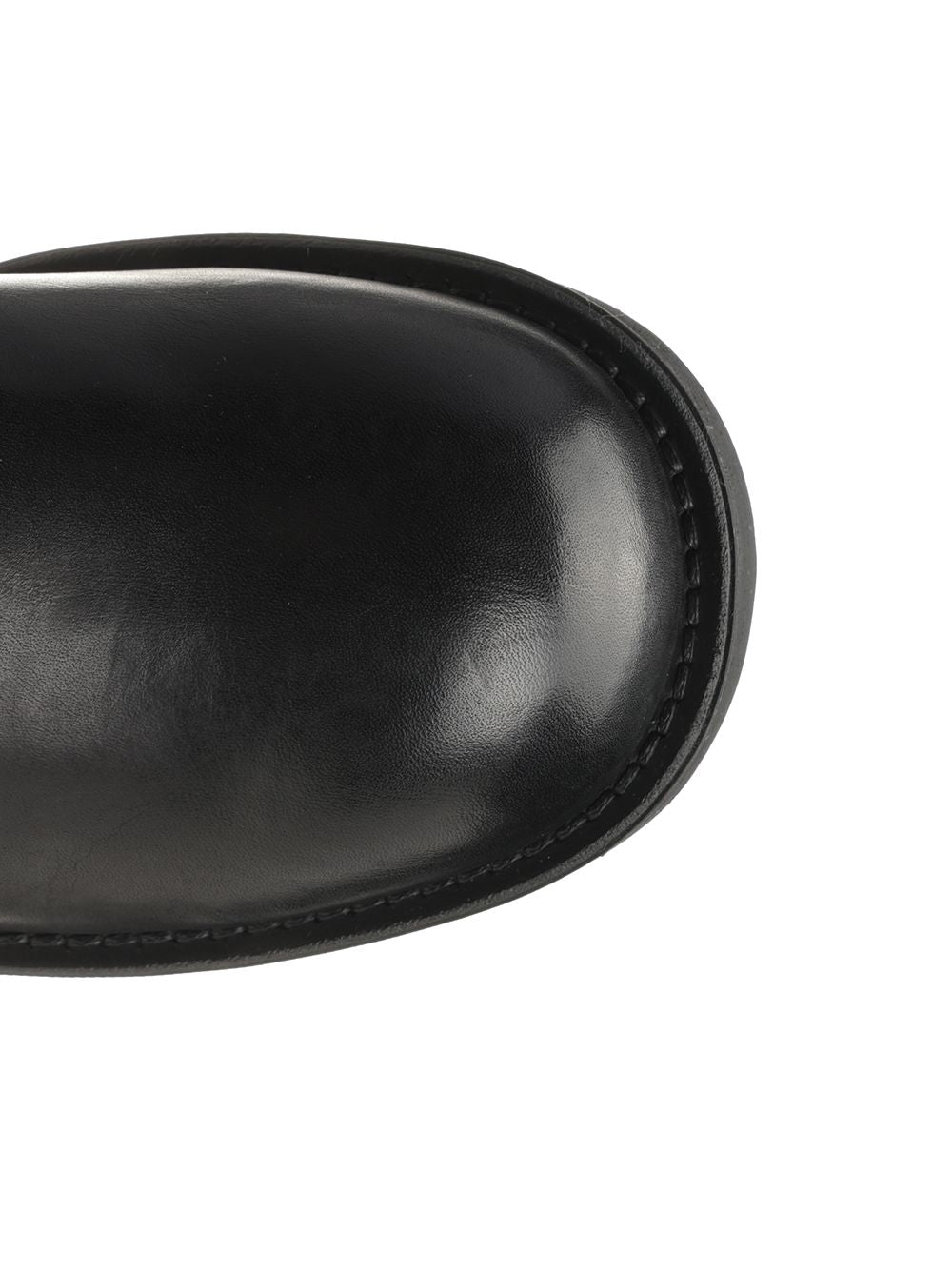 Mm6 Maison Margiela Mm6 Maison Margiela Derby In Leather Lace-Up Shoes - Black | 22b2963bbb1ea1d7f76829482c46b7c8c094d222
