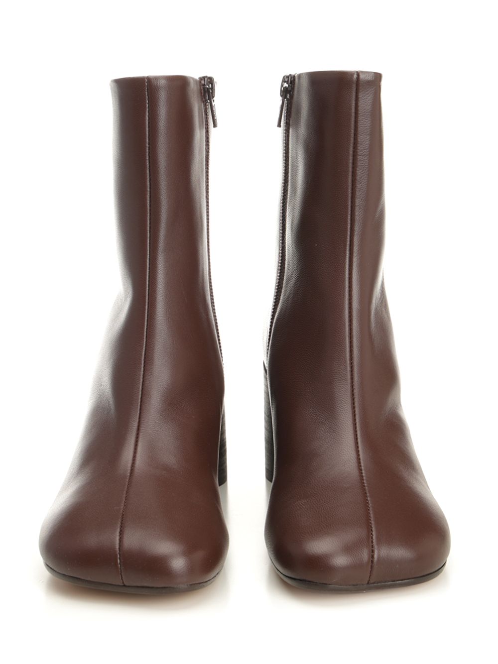 Mm6 Maison Margiela Anatomical Ankle Boots - Brown | 17d3976a7d467fb1d12ffe8df7af82905a7d73b5