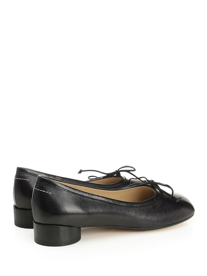 Mm6 Maison Margiela Anatomical Ballerinas Scarpe basse - Black | 4b54bf7852804af951b9146011d359b82eef3990