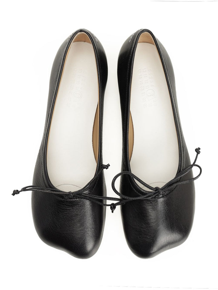 Mm6 Maison Margiela Anatomical Ballerinas Scarpe basse - Black | a723721d756287d83a6d18c5a043aa4ca1025932