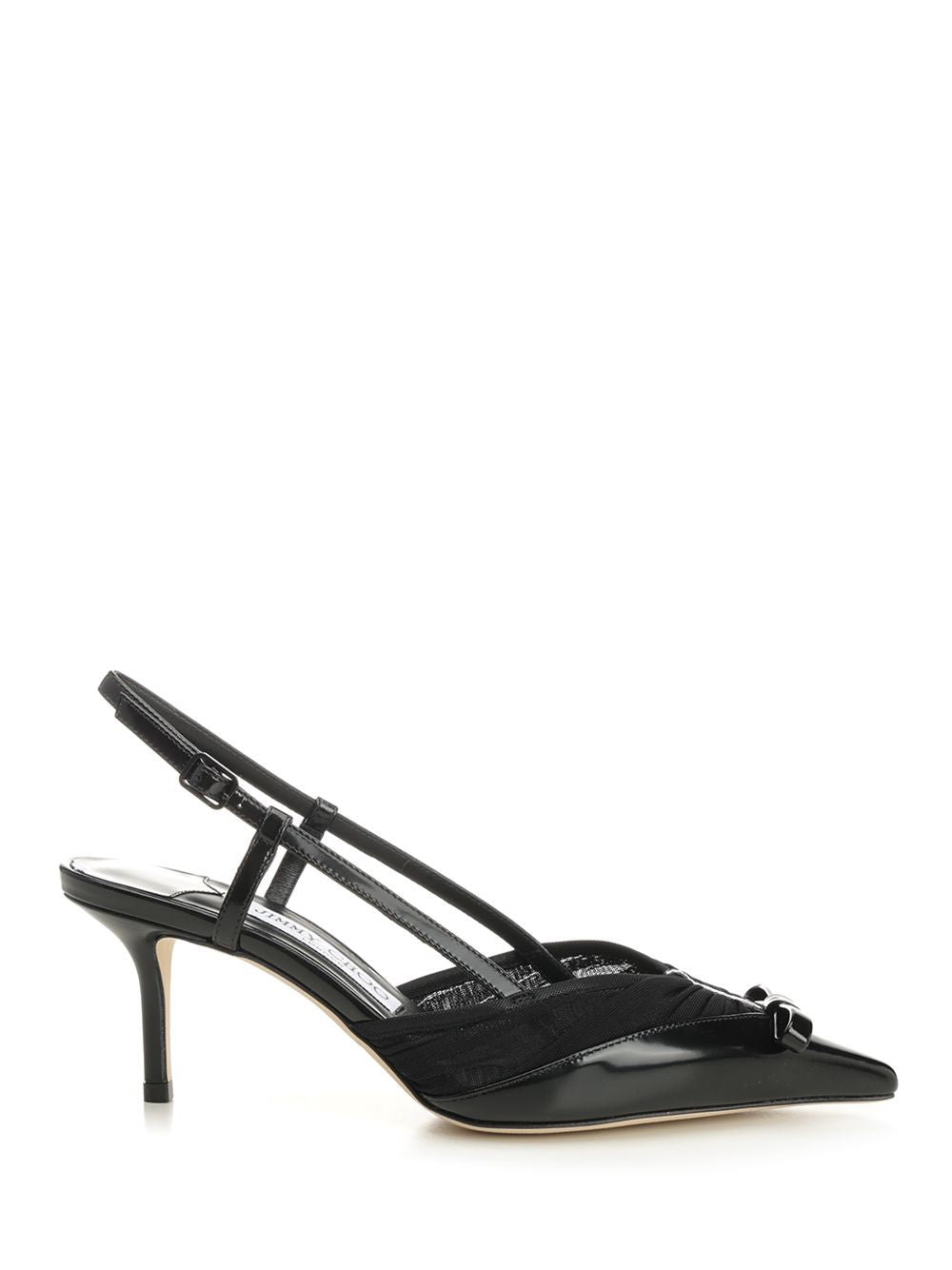 Jimmy Choo Afia Mesh Décolleté 65 Pumps - Black | 1b59d19521c01e95159a8b5011b2b0f1a538f742