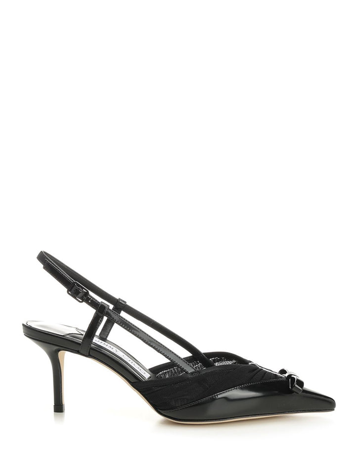 Jimmy Choo Afia Mesh Décolleté 65 Pumps - Black | 1b59d19521c01e95159a8b5011b2b0f1a538f742