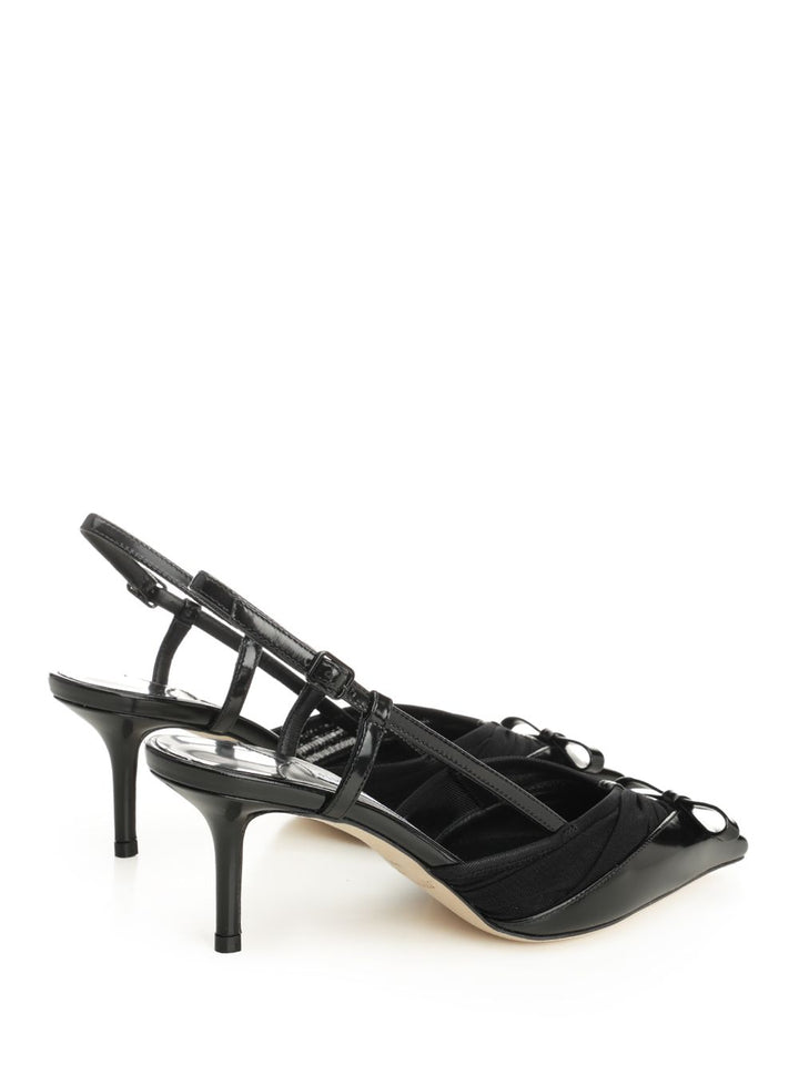 Jimmy Choo Afia Mesh Décolleté 65 Pumps - Black | e416045adde5fd8744a9dd3b4eccb67fc167b631